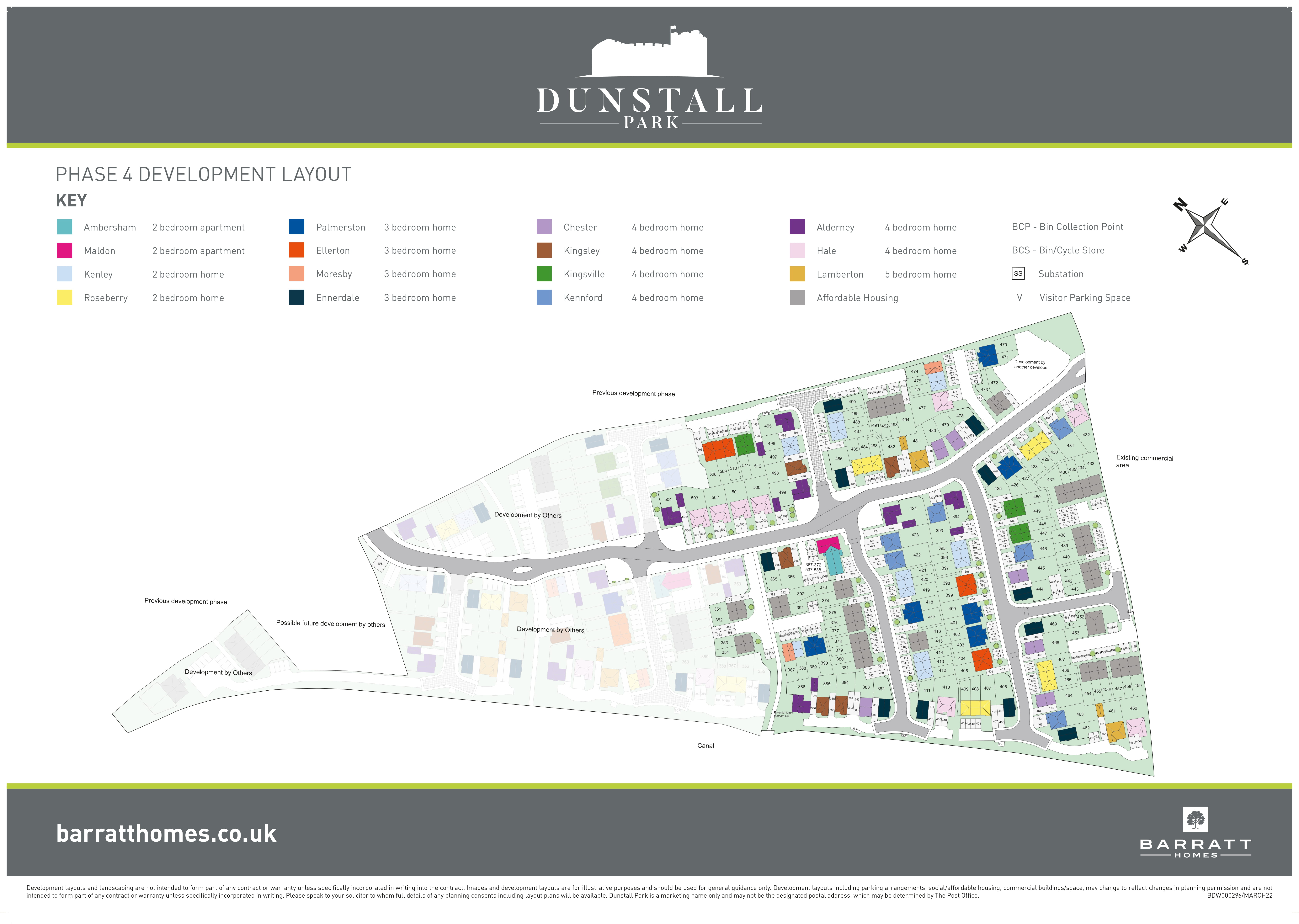 Property for sale in Tamworth Heron's Reach at Dunstall Park
